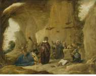 Teniers David II Temptation of St Antony - Hermitage